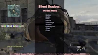 a screenshot of a call of duty game with the word silent shadow