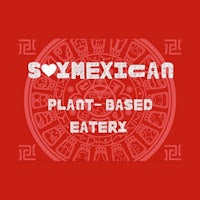 the logo for soy mexican plant - based eaters