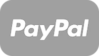 the paypal logo on a black background