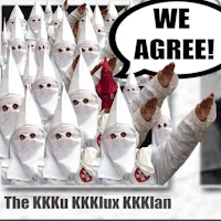 we agree the kkk klux klan