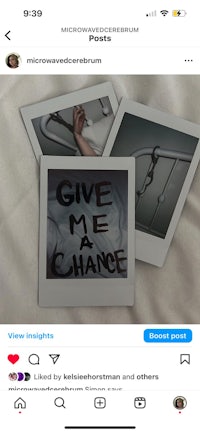 give me a chance instagram