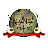 the logo for aamia creations