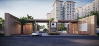 a rendering of the entrance to a residential complex