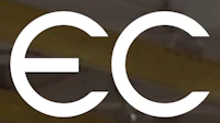 the ecc logo is shown on a white background