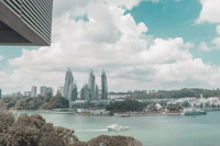 the skyline of kuala lumpur, malaysia