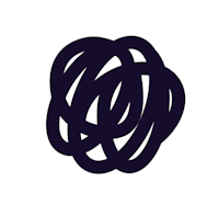 a circle with a knot in the middle of it