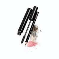 chanel mascara and eyeliner on a white background