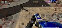 a screenshot of a game with a gun in it