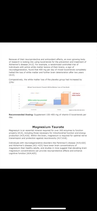 a white page with a graph on it