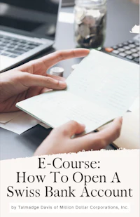 e - course how to open a swiss bank account