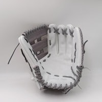 a baseball glove on a white background