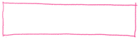 a pink frame on a black background