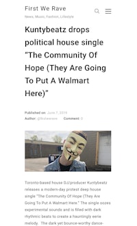 a man in a mask with a mask on his face