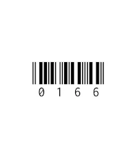 a barcode on a white background
