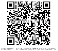 a black and white qr code on a white background