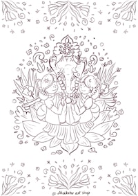 ganesha coloring page ganesha coloring page ganesha coloring page ganesha coloring page gan