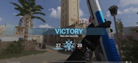 a screenshot of a game with the word victory on it