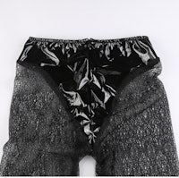 a pair of black panties with a black lining