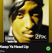 keep ya head 2pac - screenshot