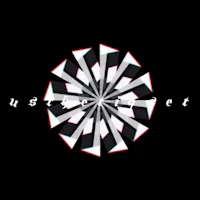 a black and white image of a flower with a black background