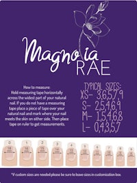magnolia rae size chart