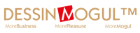 the logo for dessin mogul