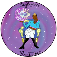 the logo for skyteacher moonteacher