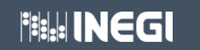 a white logo with the word ineg