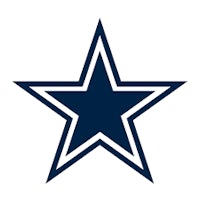 the dallas cowboys logo on a white background