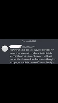 a screenshot of a text message from a woman's phone