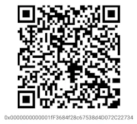 a qr code is shown on a white background