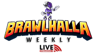 the logo for brawlhalla