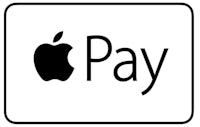 apple pay logo in black and white