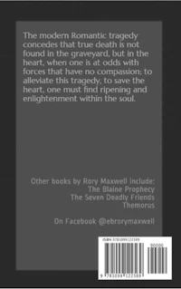 the cover of the book, the modern romantic tragedy