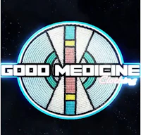 the logo for good medicine
