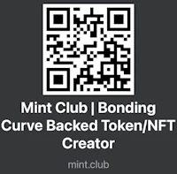mint club bonding curve back token nft creator