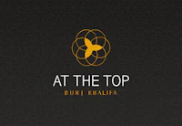 the logo for at the top burj khalifa