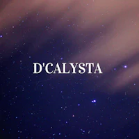 the word dcalysta is written on a starry sky