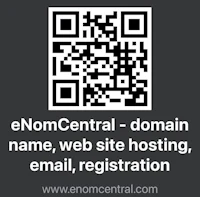 enom central - domain name, web site hosting, email registration