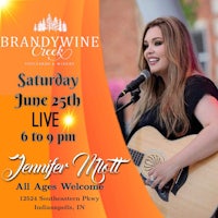 a flyer for brandwine live with jennifer matty