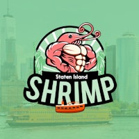 the logo for st john's shrimp