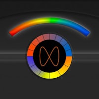 an image of a color wheel on a black background