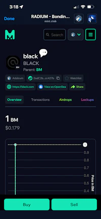 a screenshot of a mobile app with a black screen