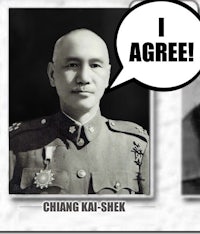 a picture of two men in uniform with the words i agree