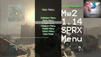a screenshot of the menu for call of duty black ops 2