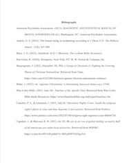 an example of a bibliography in a book