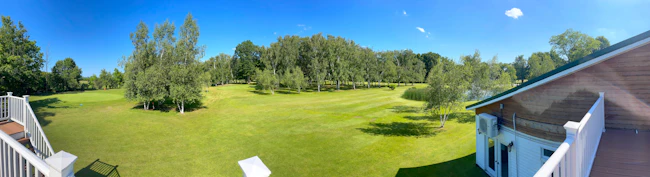 Golf course view