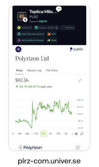 polyzion ltd on a phone screen