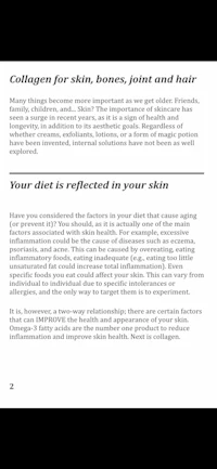 collagen for skin, hair, and joints