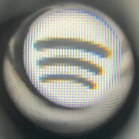 a close up of a spotify logo